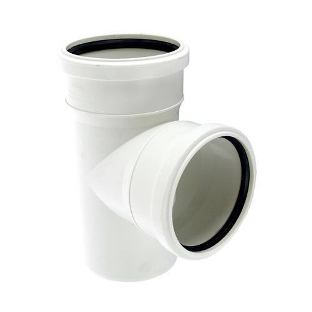 Тройник с отводом на 87° SINIKON Comfort Plus - 40 (для системы внутренней канализации)