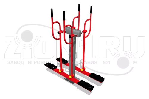 Тренажер уличный «Двойные лыжи»