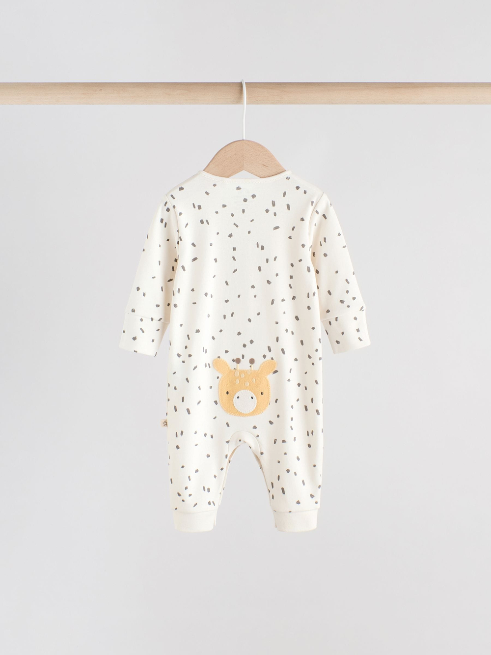 Комбинезон / Cлип для малышей Next AW3-274, 3 шт., Бежевый, Молочный