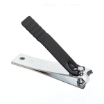 Кусачки для ногтей на блистере «Ultramarine», ребристый, цвет металл, 5,5см