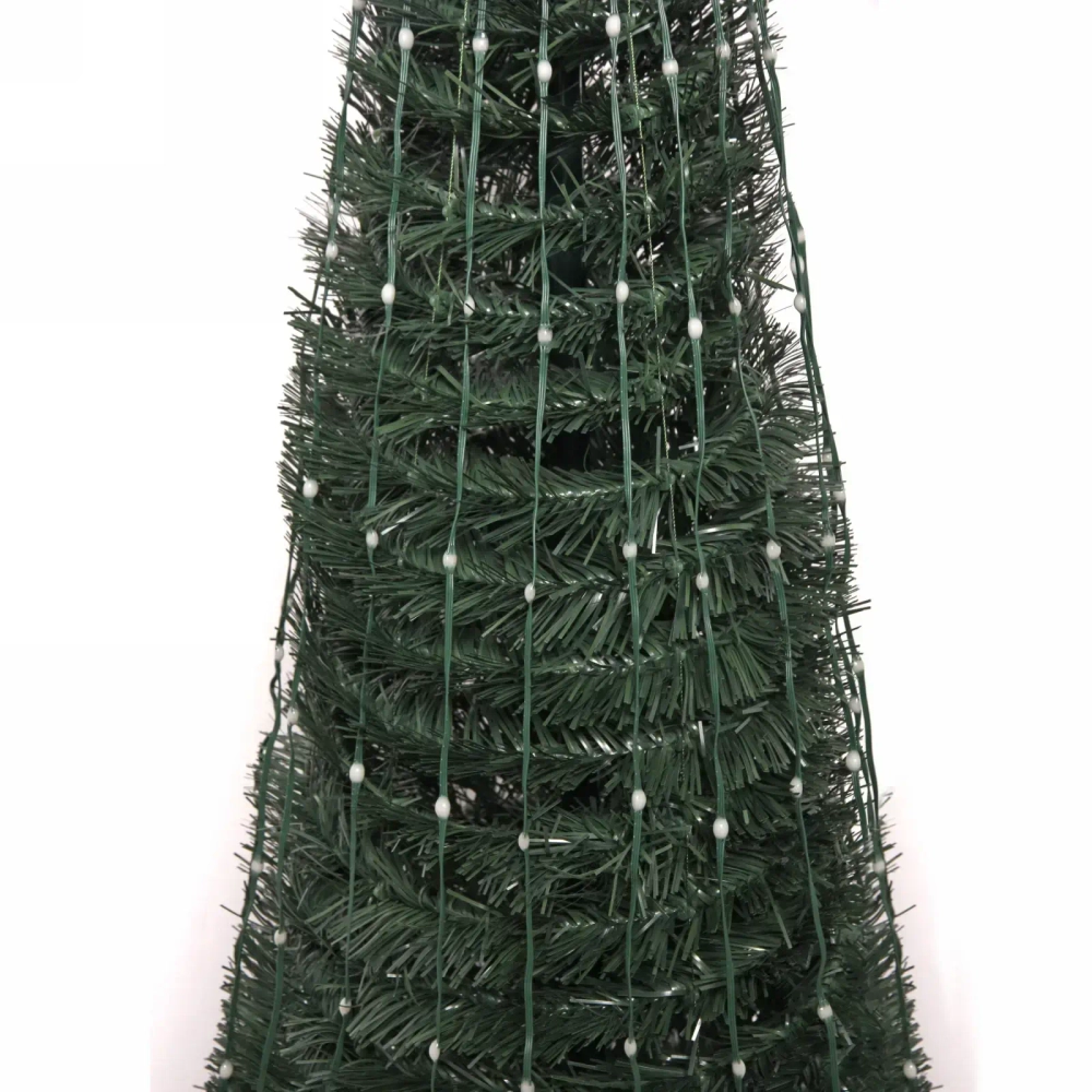 Гирлянда для дома «Звезда» в1,8 м 16 линий 272 лампы LED, зелен. пров, более 8 реж,IP-20, RGB