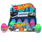 Модель ин. мет. "Хот Вилс. Яйцо" 7 см, в ассорт. HW-EGG-031-R (Технопарк)