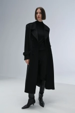 Пальто двубортное