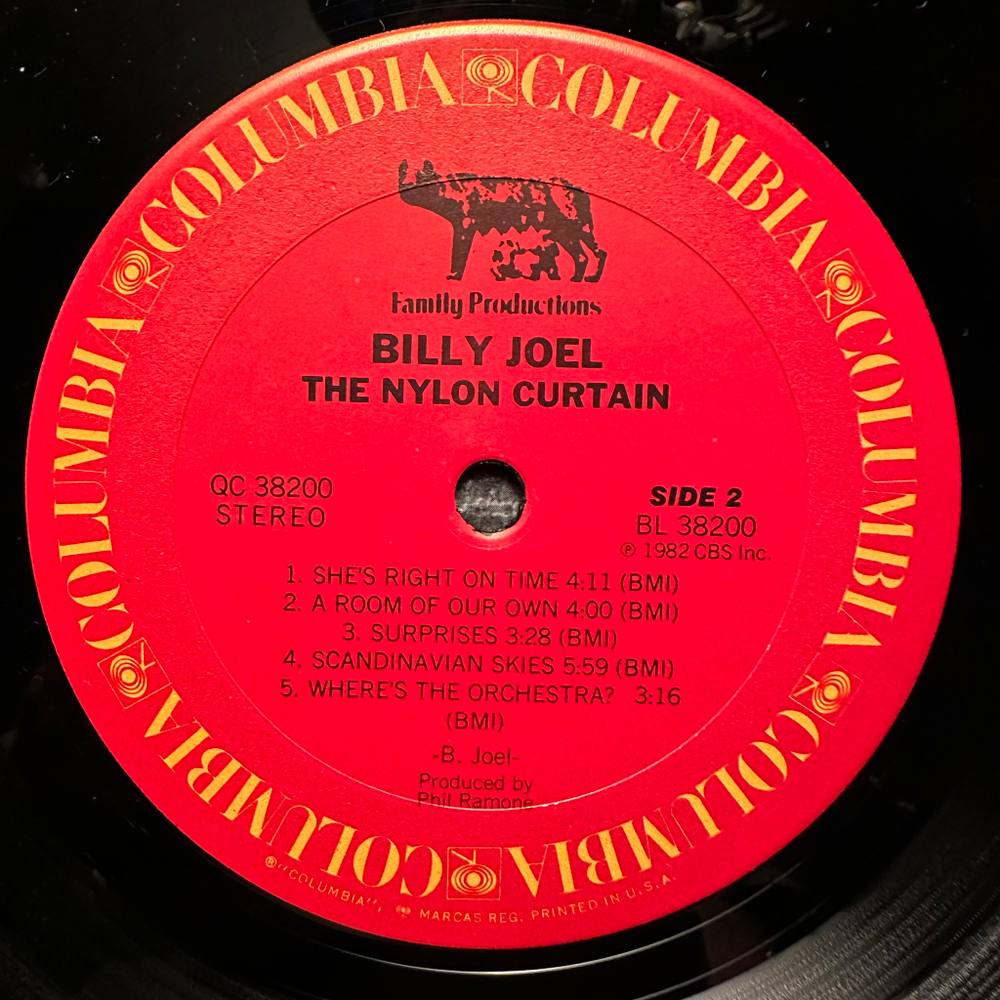 Billy Joel - The Nylon Curtain (США 1982г.)