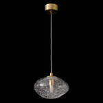 Светильник подвесной Crystal Lux FORMLESS SP1 TRANSPARENT