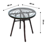 Набор мебели Garden Story Амальфи 3уп. (подстолье +столешница 1 уп., 2 кресла +2 подушки 2 уп)