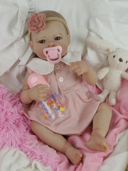 Кукла Реборн виниловая LifeReborn 45см (LR-015)