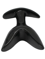 Анальная растягивающая пробка для ношения (Цвет: черный)