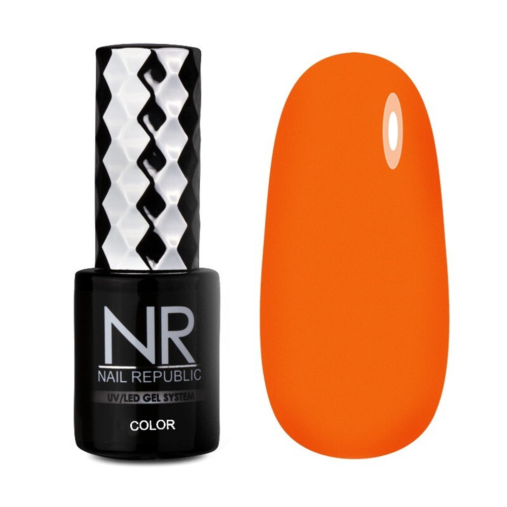 Nail Republic Гель-лак 227 Мандариновый, 10 мл