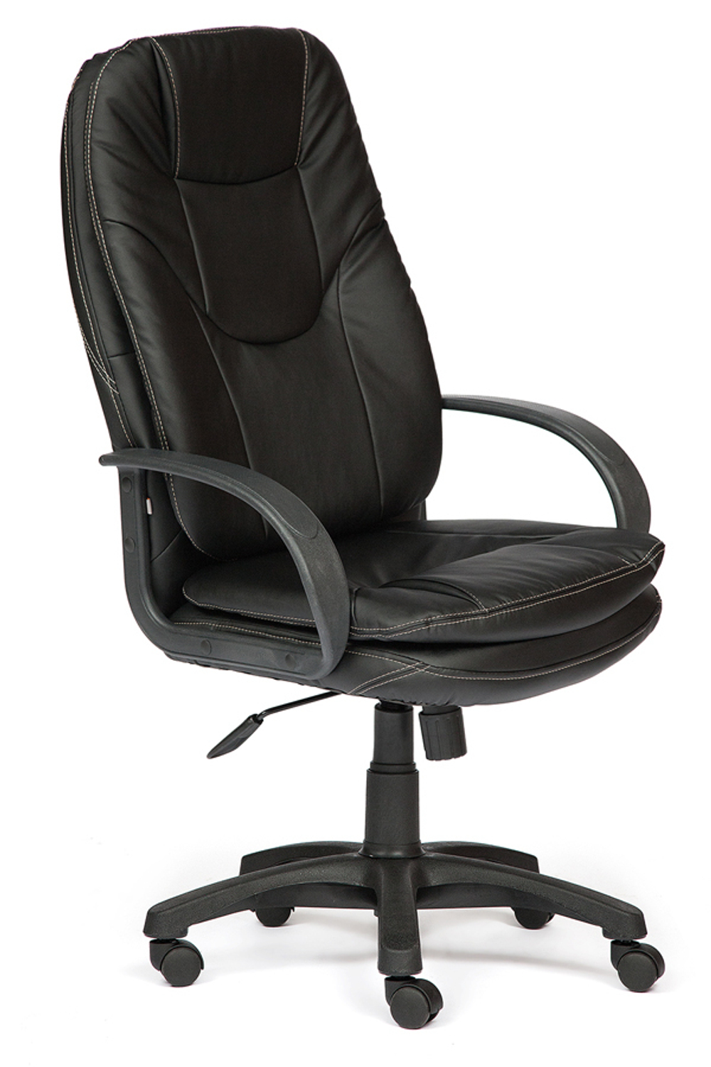 Comfort LT Кресло офисное (черный кожзам)