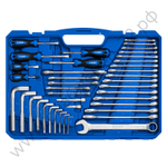 ЗУБР Универсал-142, 142 предм., (1/2″+ 3/8″+ 1/4″), универсальный набор инструмента, Профессионал (27670-H142)