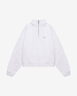 Толстовка Half-zip Logo de base 02 меланж