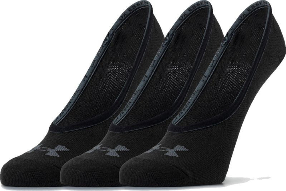 Теннисные носки Under Armour Essential LOLO Liner Socks 3P - черный
