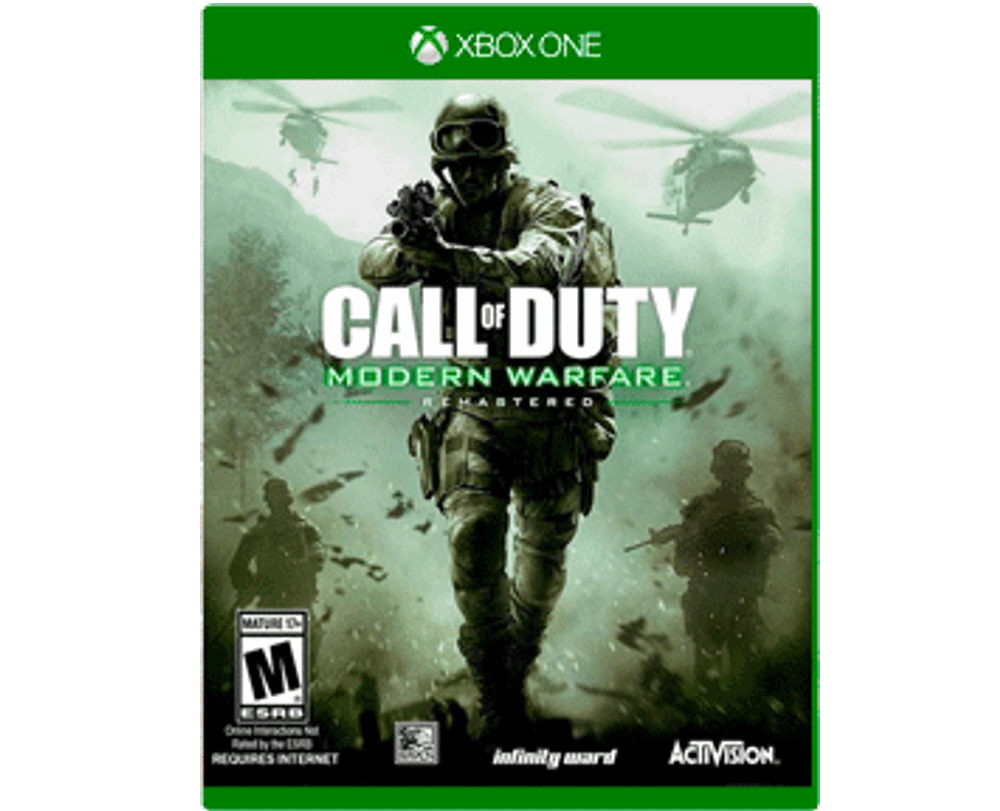 Call of Duty Modern Warfare Remastered ENG (Xbox) Б\У