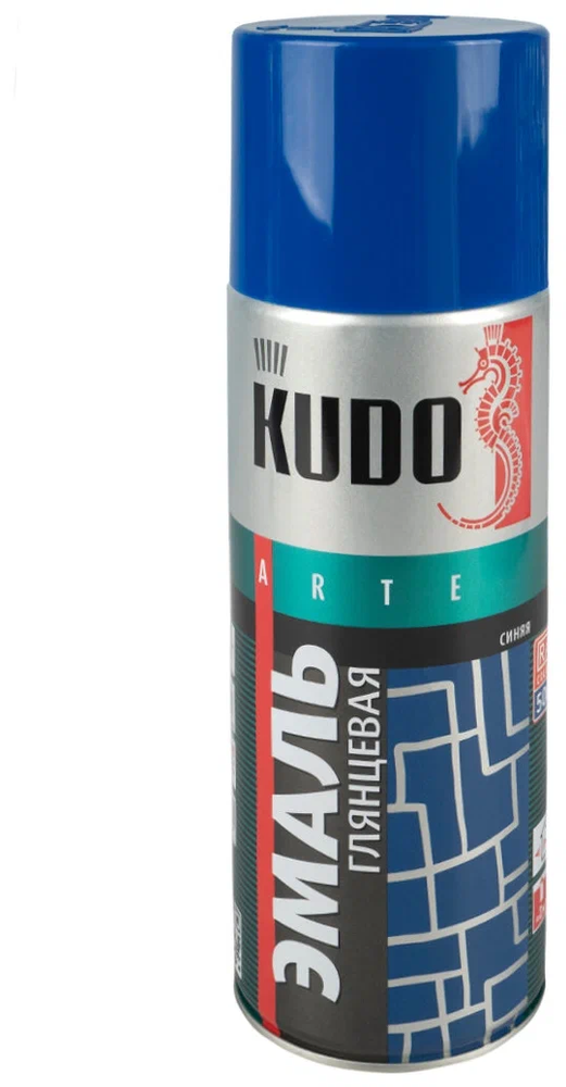 Эмаль алкидная синий KU-1011 (0,52л) KUDO