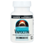 Source Naturals, винпоцетин, 10 мг, 120 таблеток
