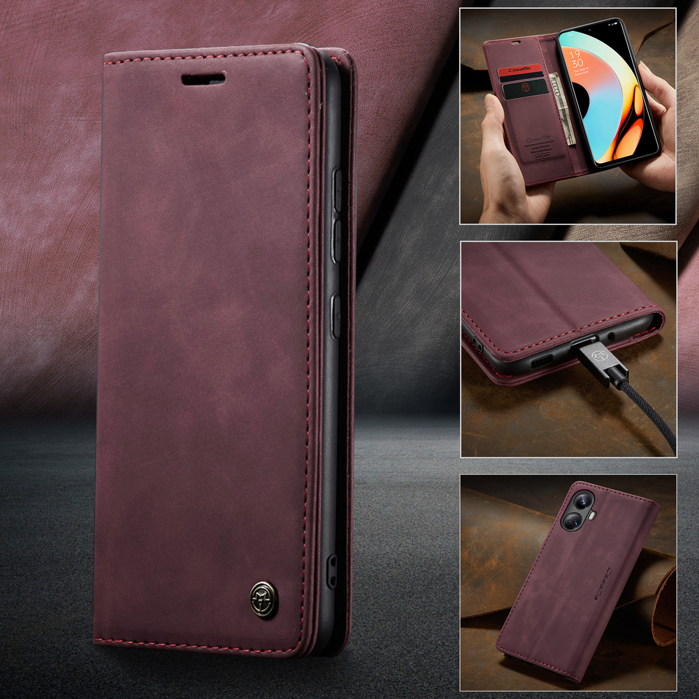 Чехол-книжка CaseMe Matte Realme 10 Pro+