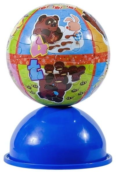 Пазл-шар 24эл. "Винни Пух" С/м (Степ пазл)