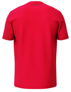 Футболка для мальчика теннисная Head Junior Club Original - red