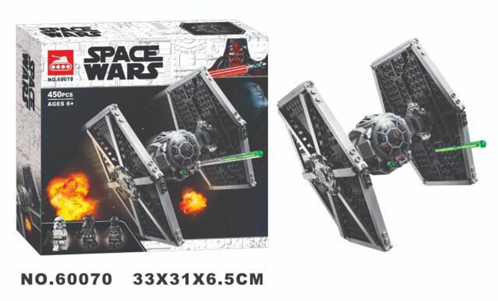 Конструктор Star Wars "Имперский истребитель СИД" 450 дет.