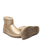 Угги Classic Mini Metallic Soft Gold