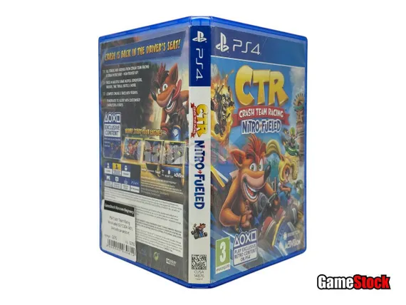 PS4 Crash Team Racing Nitro-Fueled (Б/У, Английская версия, CUSA-14876)