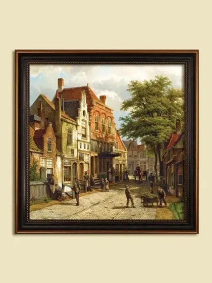 Картина серии "Голландия" настенная для интерьера 36*36 см
