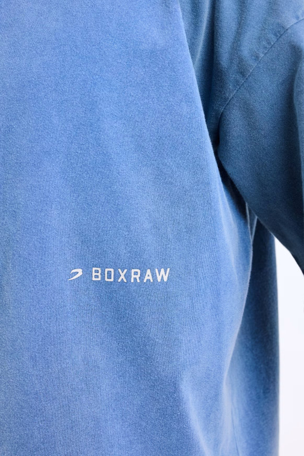 Футболка BOXRAW Sparring Club голубая