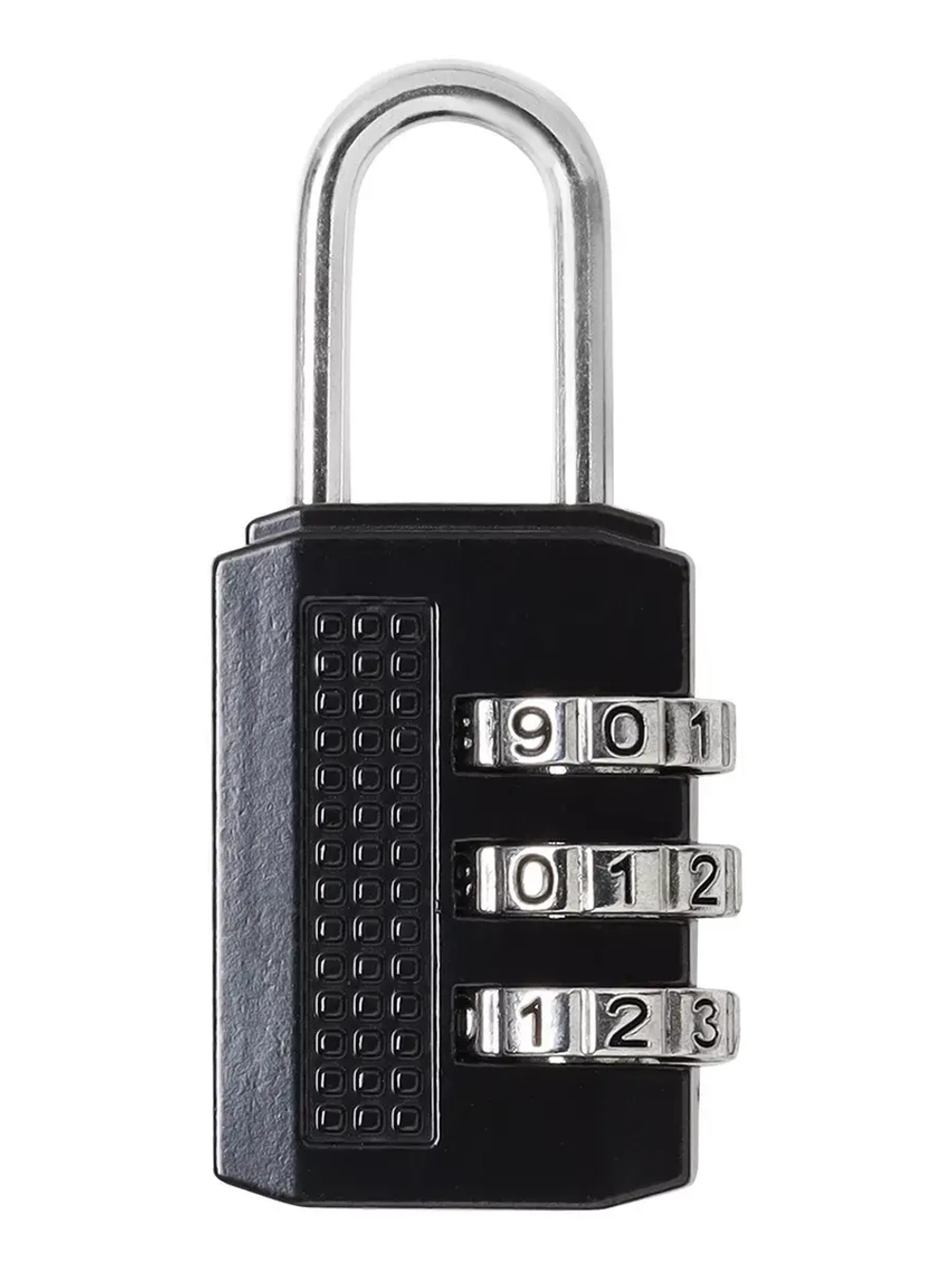 Навесной кодовый замок Smartbuy 3 цифры, шифр 0-0-0, вертикальный SBT-LK-BAG3V