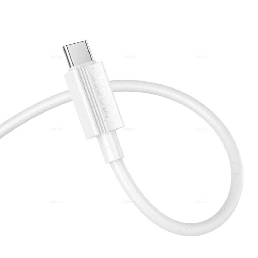 Кабель Type-C на Type-C 60W Hoco X107 (white)