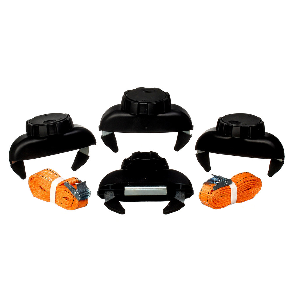 Автобокс на крышу автомобиля "Winner 425" двустороннее открывание (графит дастинг) / Евродеталь