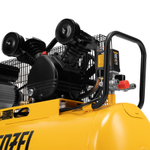 Компрессор воздушный BCV2200/100, ременный привод, 2.2 кВт, 100 литров, 370 л/мин Denzel