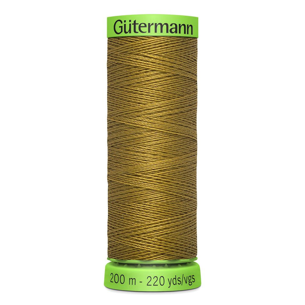 Нитки для тонких тканей Gutermann Extra Fine 150 (200 метров), 5 кат. | 886 коричневая горчица