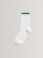 Носки хлопковые школьные для девочки Next A71-614, 5 шт., Белый