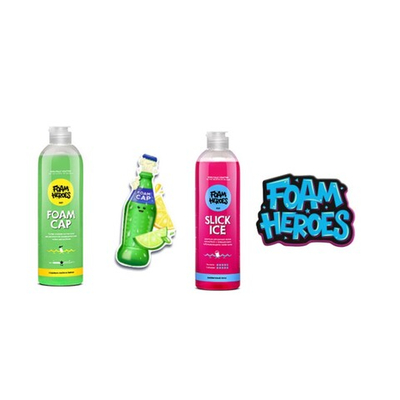 Набор для двухфазной мойки Foam Cap Sprite + Slick Ice Berry