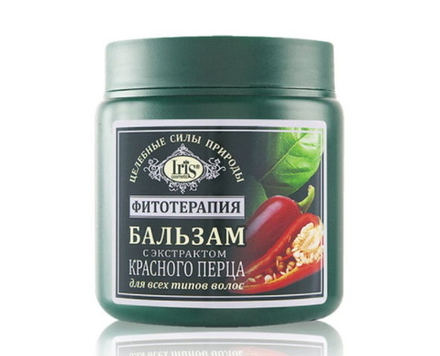 Бальзам для волос Фитотерапия "С экстрактом красного перца" 500мл IRIS