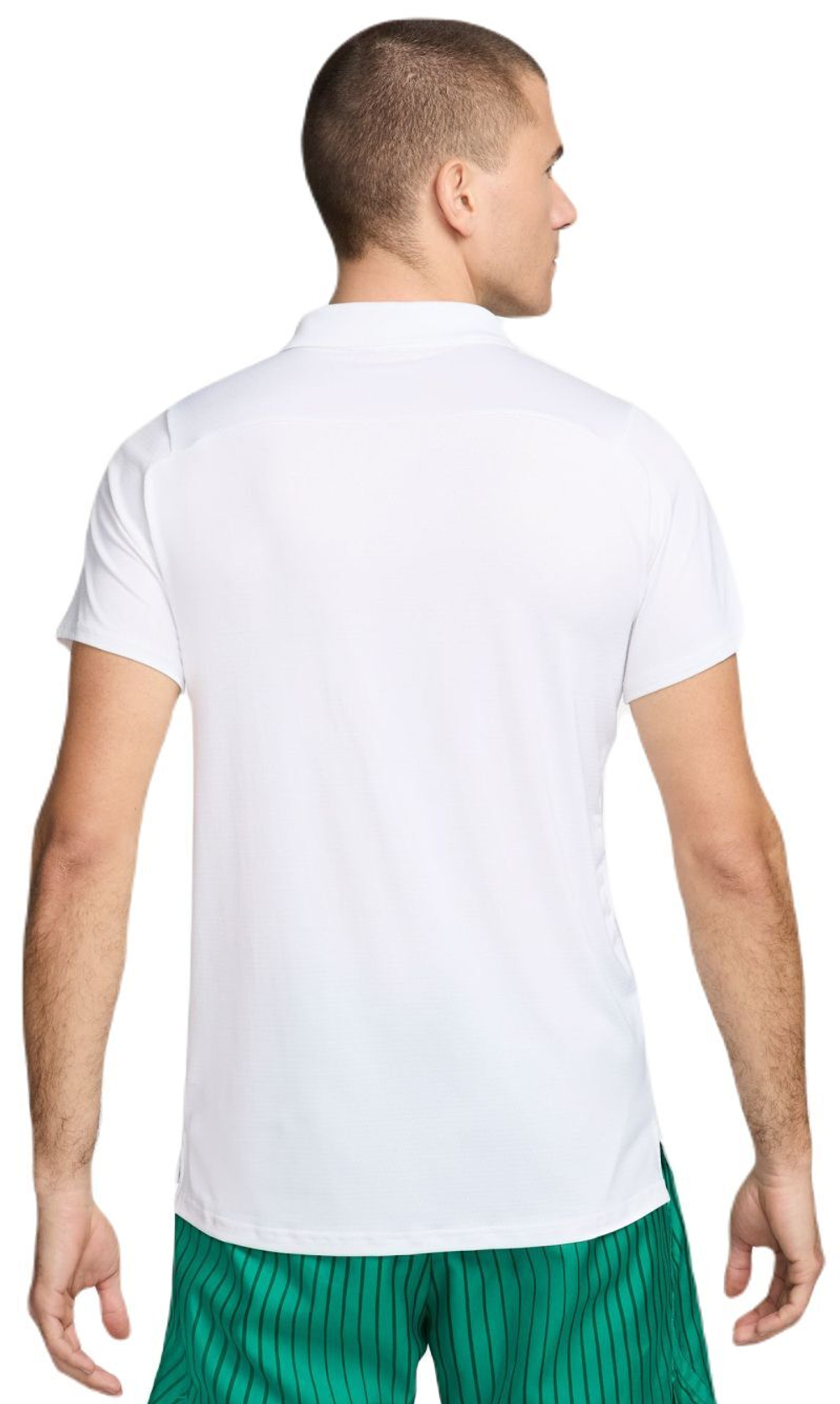 Мужское теннисное поло Nike Court Dri-Fit Advantage Polo - белый