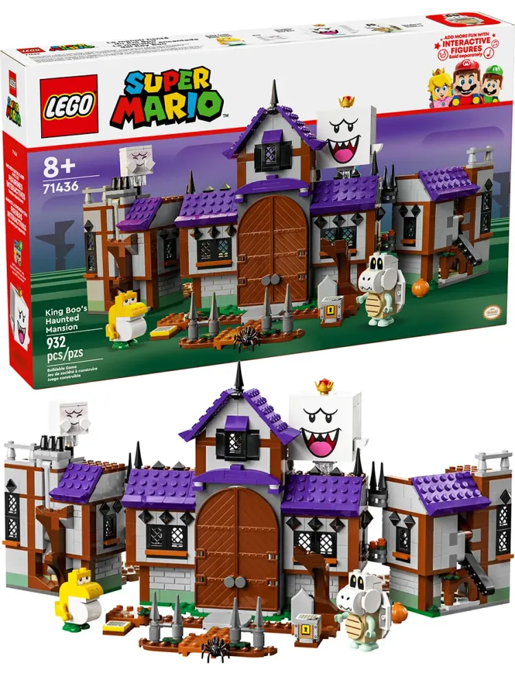 Конструктор Super Mario 71436 Особняк с привидениями