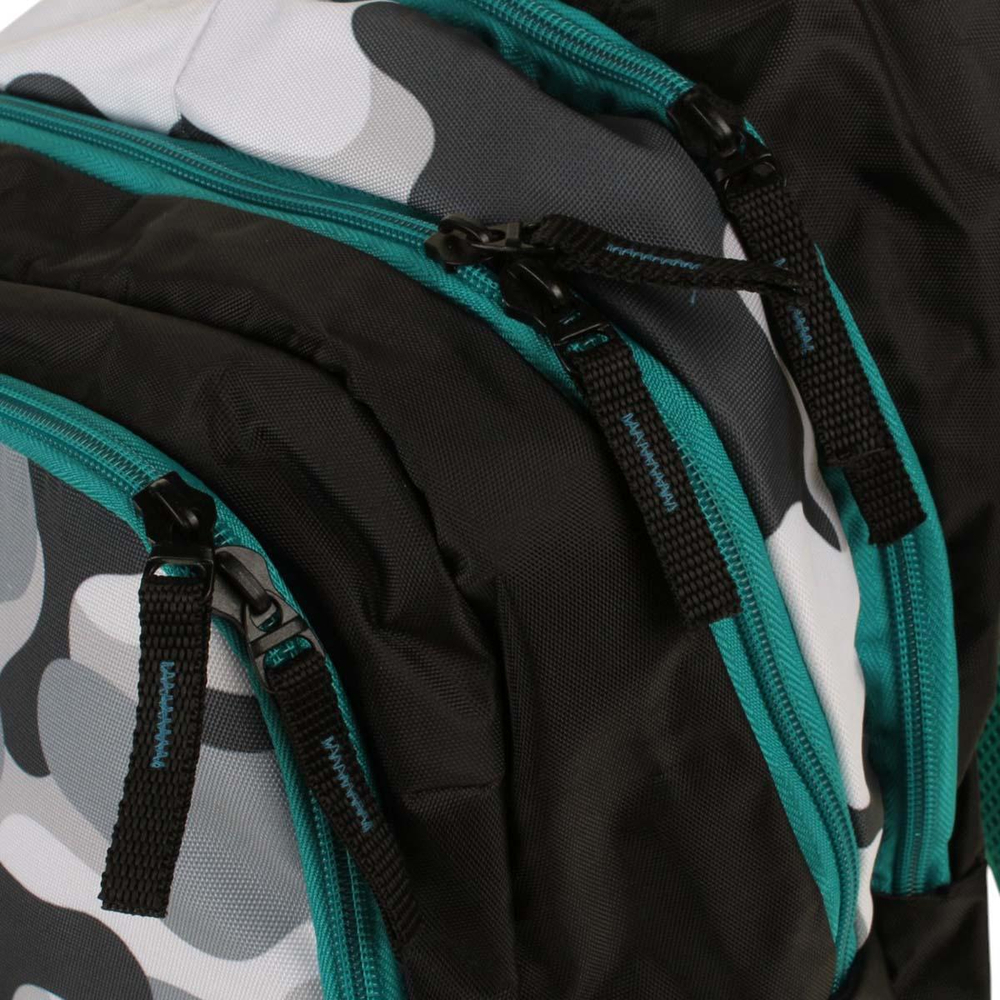 Рюкзак школьный Тайлер "Камуфляж" 50*32*14 см. 2 отд., 1 карман, боковые карманы на молнии (Luris)