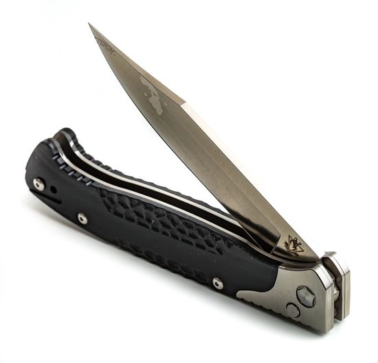 Складной нож Steelclaw Контакт c клинком из стали D2, рукоять G10 / Stainless Steel