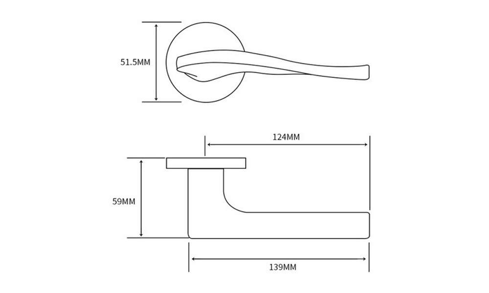 Ручка ADDENBAU LYRE S-489 NICKEL