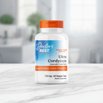Doctor's Best, ультра кордицепс, 750 мг, 60 вегетарианских капсул