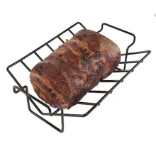 V-образная решётка для запекания рёбер, мяса, птицы, рыбы, 6 секций, Primo