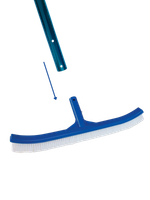 Щетка для стен бассейна закругленная, 45 см, Line Party