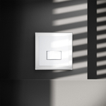 Датчик движения встраиваемый VOLTUM S70, (белый глянцевый)