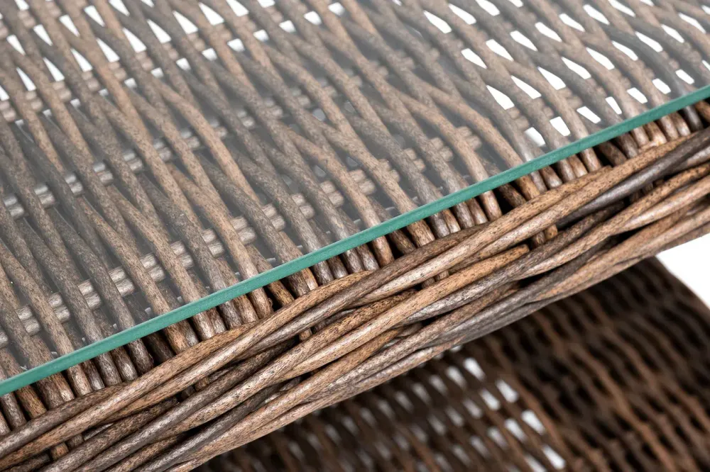 "Толедо" лаунж-зона из искусственного ротанга, цвет коричневый