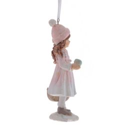 GAEM Изделие декоративное подвесное "Девочка/Мальчик", L6 W4 H13 см, 3в.