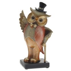 GAEM Фигурка декоративная "Сова", L10 W8 H21,5 см