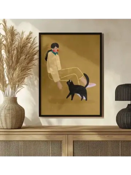 Постер интерьерный 30х40 см без рамки