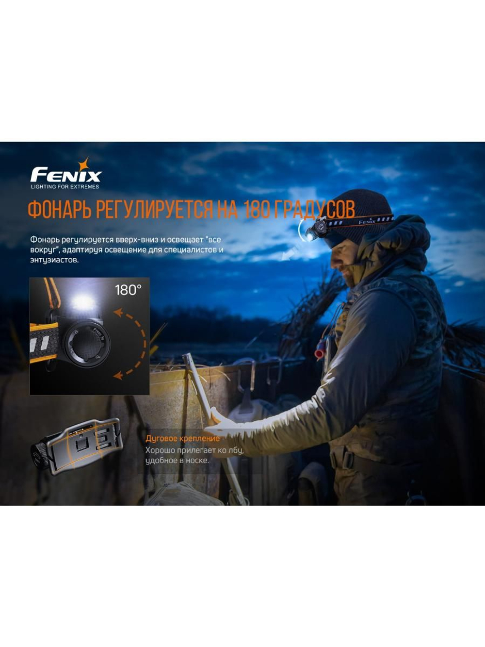 Налобный фонарь Fenix HM60R